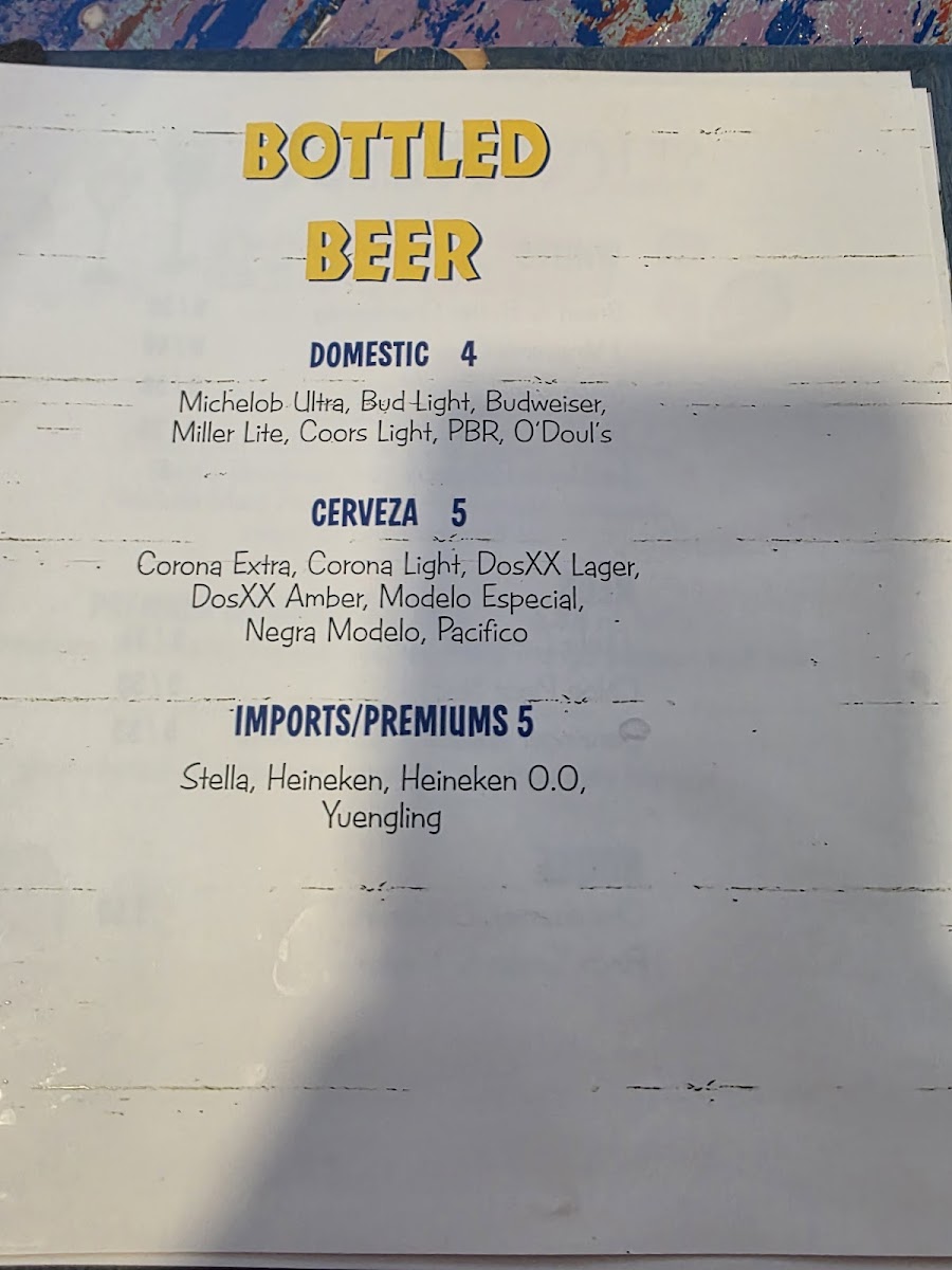 Shaggy's Pensacola Beach Menu - Image 5